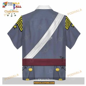 Gearhomies Unisex Funny Hawaiian Shirt Us Army West Point Cadet 1860s Historical 3d Apparel 3