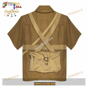 Gearhomies Unisex Funny Hawaiian Shirt World War 1 British Soldiers Historical 3d Apparel 3