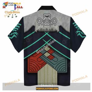 Gearhomies Unisex Funny Hawaiian Shirt Zant 3d Costumes 3