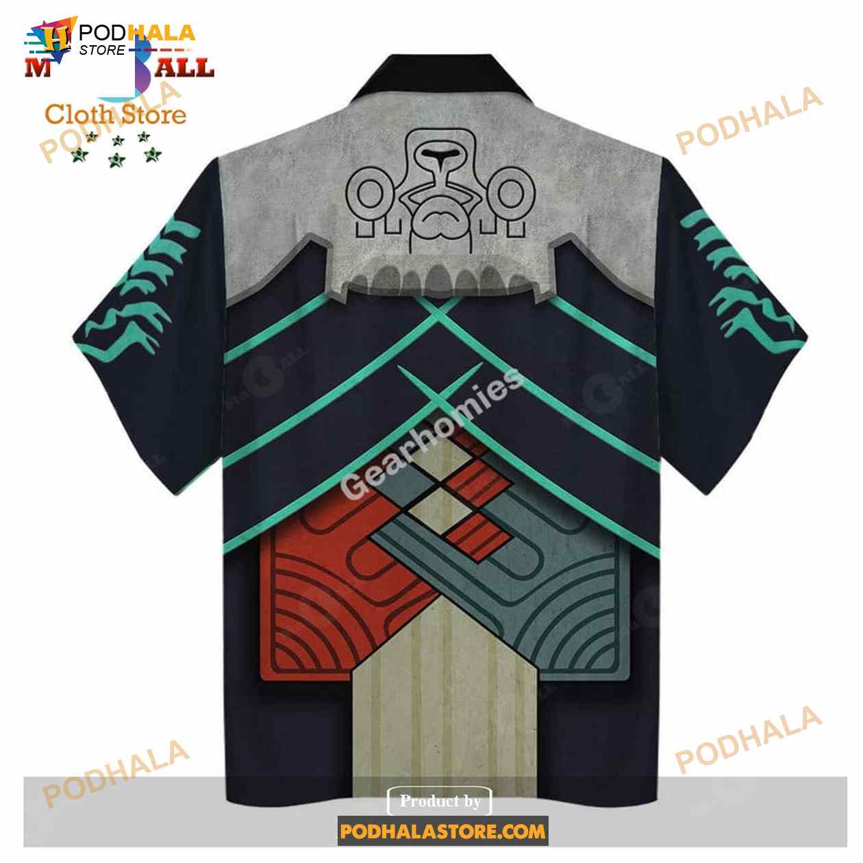 GearHomies Unisex Funny Hawaiian Shirt Zant 3D Costumes GearHomies Unisex Funny Hawaiian Shirt Zant 3D Costumes