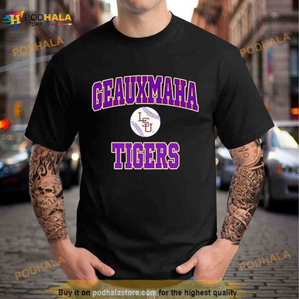 Geauxmaha Tigers LSU Baseball Shirt