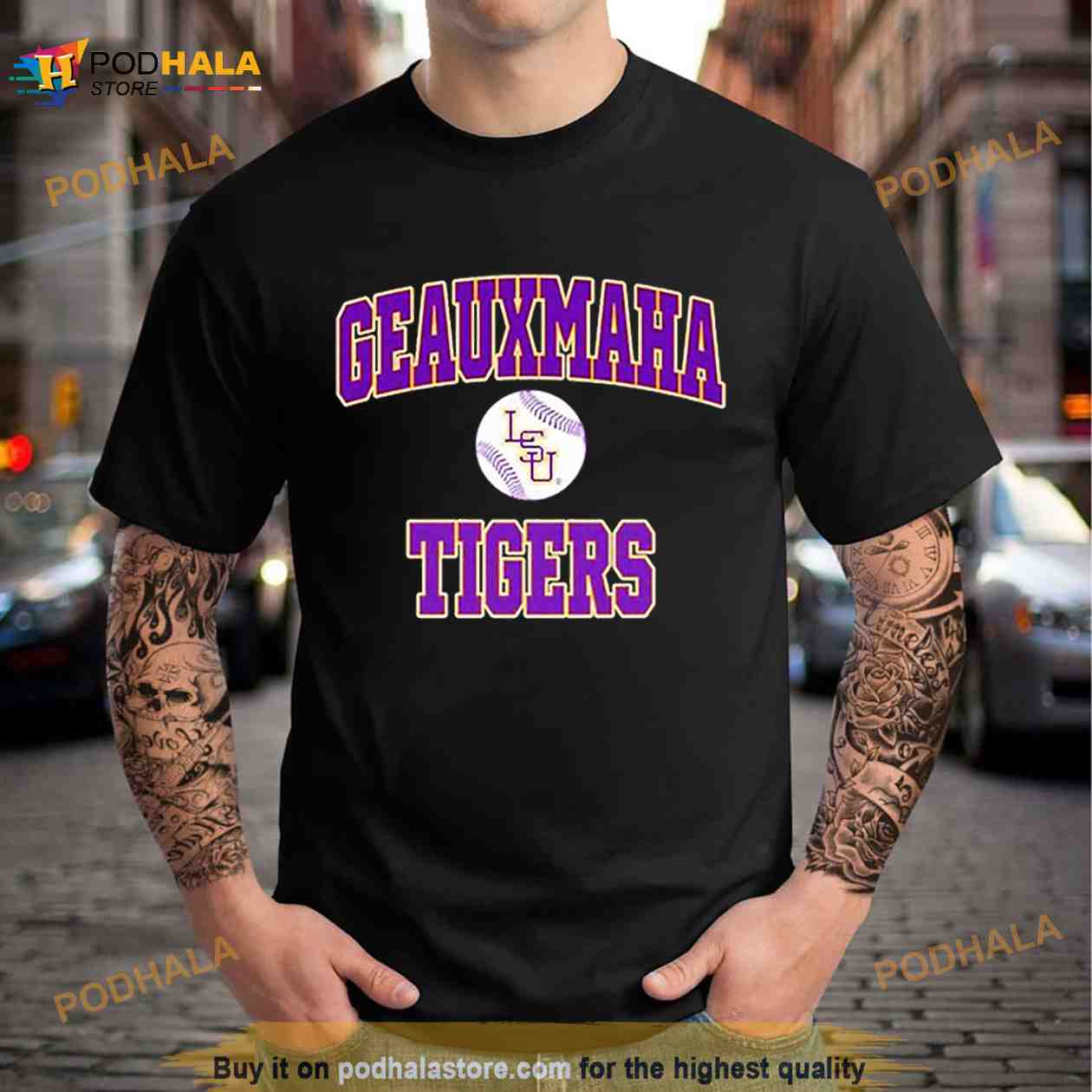Geauxmaha Tigers LSU Baseball Shirt - Bring Your Ideas, Thoughts