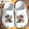 German Shepherd Dog American Flag Cute 3D Crocs