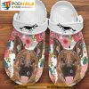 German Shepherd Painting Cute Dog In 3D Crocs