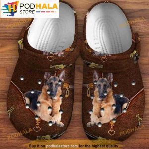 German Shepherds Dog Mom 3D Crocs