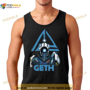 Geth Bust Mass Effect Shirt