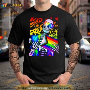 Ghost Arcade We Stand In Pride Shirt 2
