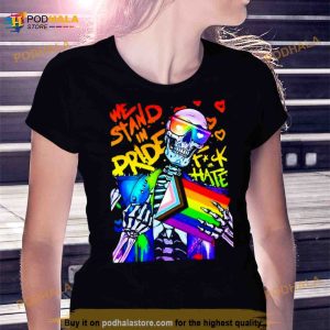 Ghost Arcade We Stand In Pride Shirt 3