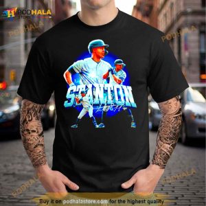 Giancarlo Stanton New York Yankees Signature Shirt - Bring Your Ideas,  Thoughts And Imaginations Into Reality Today