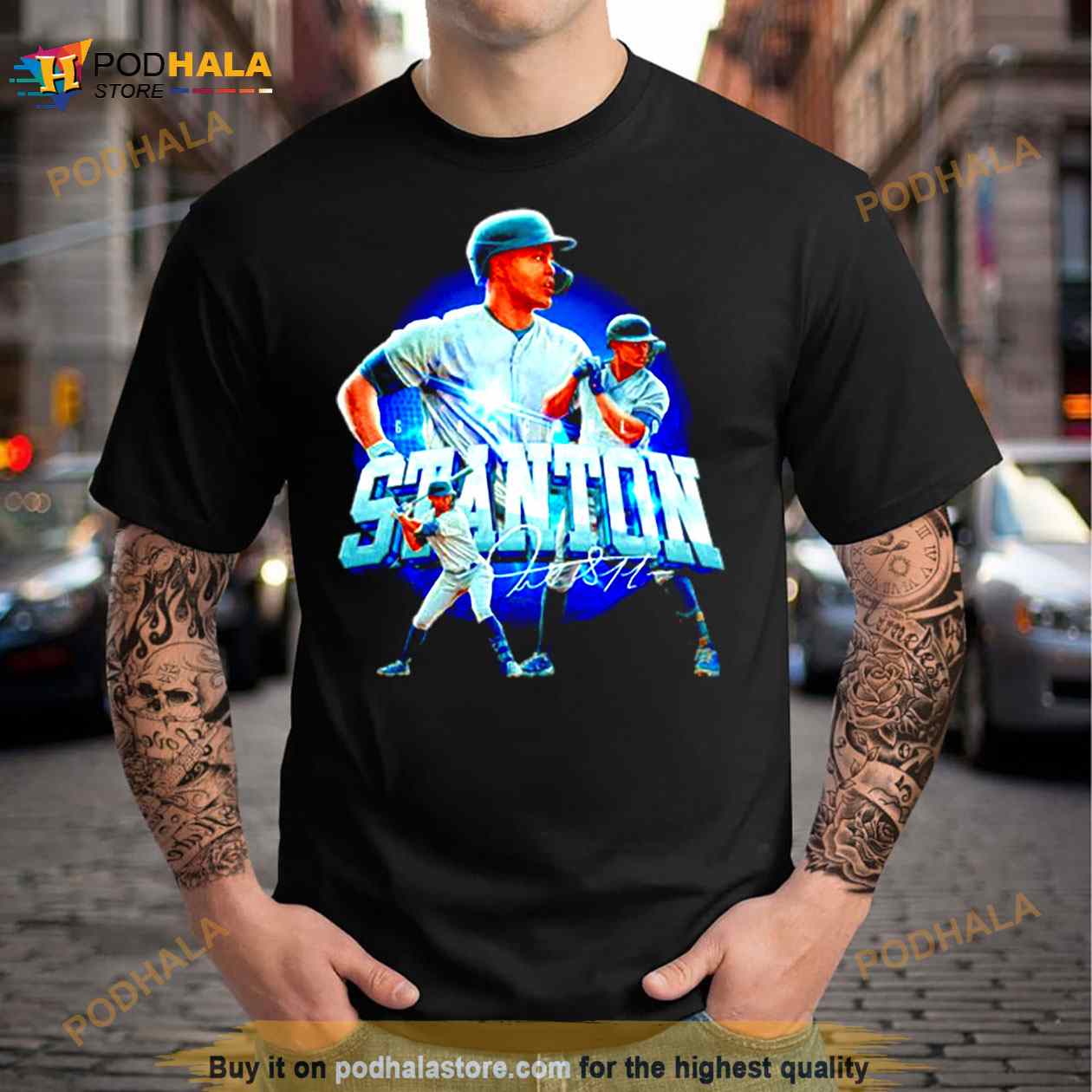 Giancarlo Stanton New York Yankees Signature Shirt