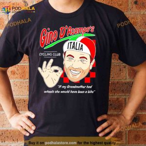 Gino D'acampo's Cycling Club Shirt 2