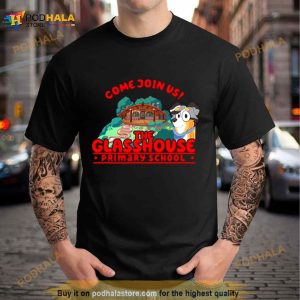 Glasshouse Primary School Full Color Bluey Shirt 1