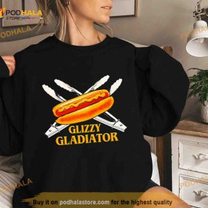 Glizzy Gladiator Hotdog Shirt 2