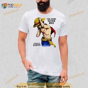 Goku The Hero Never Dies Monkey Luffy Shirt 2