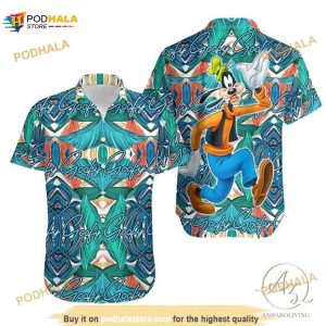 Goofy Disney Hawaiian Shirt, Goofy Aloha Shirt, Winnie The Pooh Fan Gift