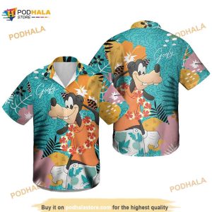 Goofy Summer Disney Hawaiian Shirt, Disneyland Beach Hawaii Shirt