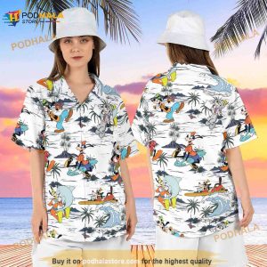 Goofy Surf Disney Hawaiian Shirt, Disneyland Summer Aloha Shirt