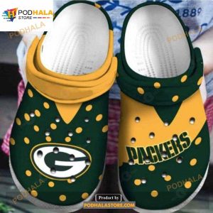 Green Bay Packers Crocs Clog , Green Bay Packers Crocs For Fan