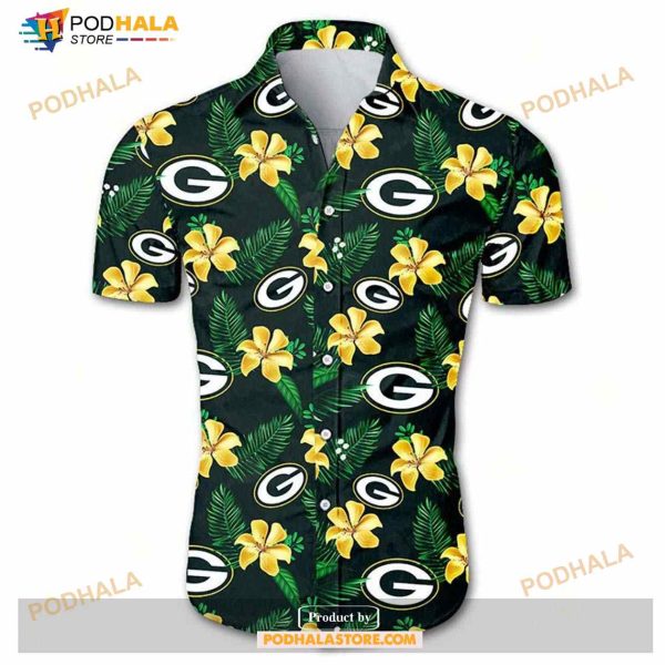 Green Bay Packers Hawaiian Aloha Shirt For Hot Fans