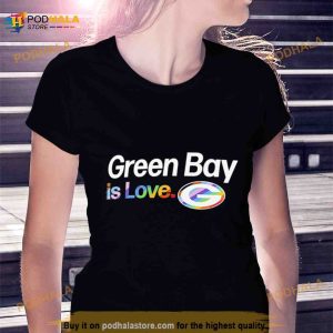 Green Bay Packers Is Love City Pride Team Logo Shirt