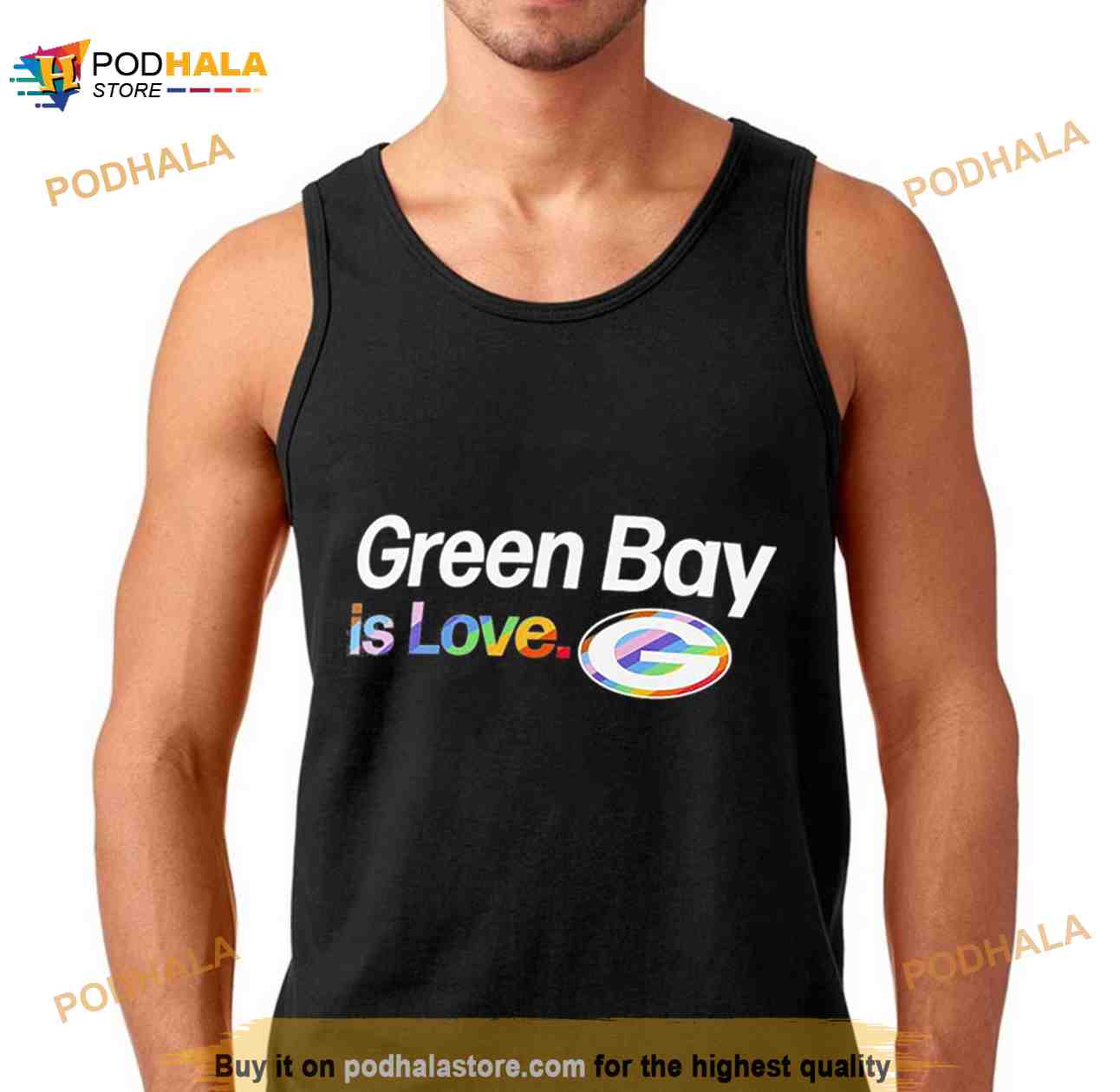 This Girl Loves Her Green Bay Packers Womens Tank Sleeveless Tee