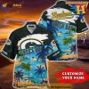 Green Bay Packers NFL Personalized Hawaiian Shirt, Tropical Patterns Summer Gift For Fans