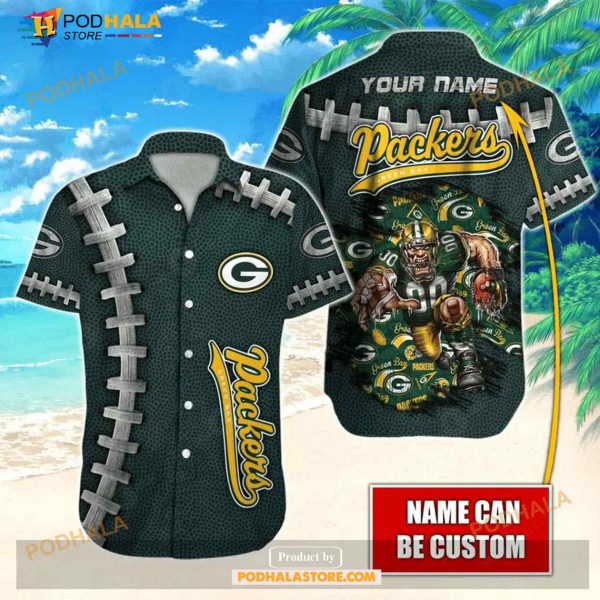 Green Bay Packers NFL Style Hawaiian Shirt