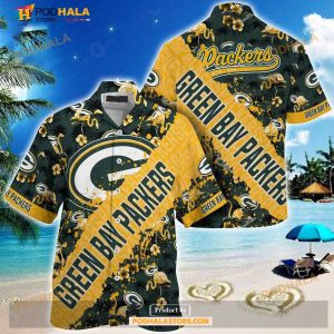 Nfl Green Bay Packers Coconut Island Hawaiian 3D Shirt - Hot Sale 2023