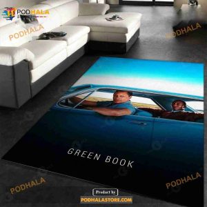 Green Book Area Rug Movie Rug- Indoor Outdoor Rugs