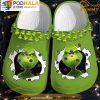 Green Grinch Classic Christmas 3D Crocs, Funny Crocs