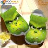 Green Grinch Face Christmas 3D Crocs, Funny Crocs