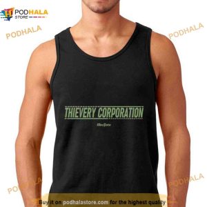 Green Logo Thievery Corporation Shirt