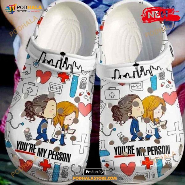 Grey’s Anatomy Hot Style For Man Women Crocs Clog Shoes