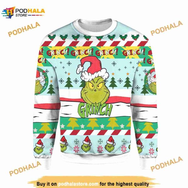 Grinch Christmas Ugly Sweater, Grinch Lovers Gifts, Christmas Gifts