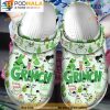 Grinch Pattern Christmas 3D Crocs, Funny Crocs