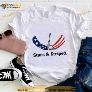 Ground Under Repair Stars Striped T Shirt 2