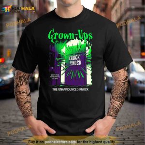 Grownups The Unannounced Knock Goosebumps Shirt