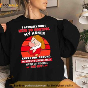 Grumpy I Actually Don't Need To Control My Anger Everyone Around Me Needs To Control Their Habit Vintage Shirt 3