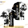 Guinness Aloha Shirt, Black Tropical Hawaiian Shirt, Beer Lover Gift