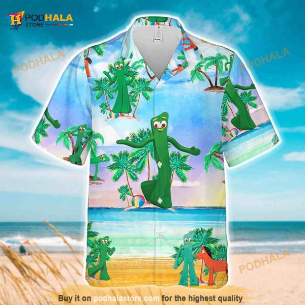 Gumby Funny Hawaiian Shirt, Beach Hawaii Family Shirt