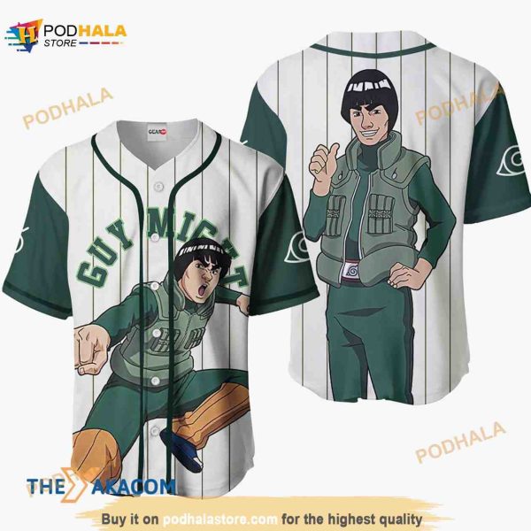 Guy Might Anime 3D Baseball Jersey Shirt