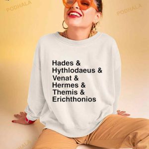 Hades Hythlodaeus Venat Hermes Themis Erichthonios Shirt 2