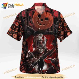 Halloween Horror Michael Myers 3d Funny Hawaiian Shirt 2