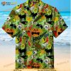 Halloween Pattern Funny Hawaiian Shirt, Halloween Button Down Shirt