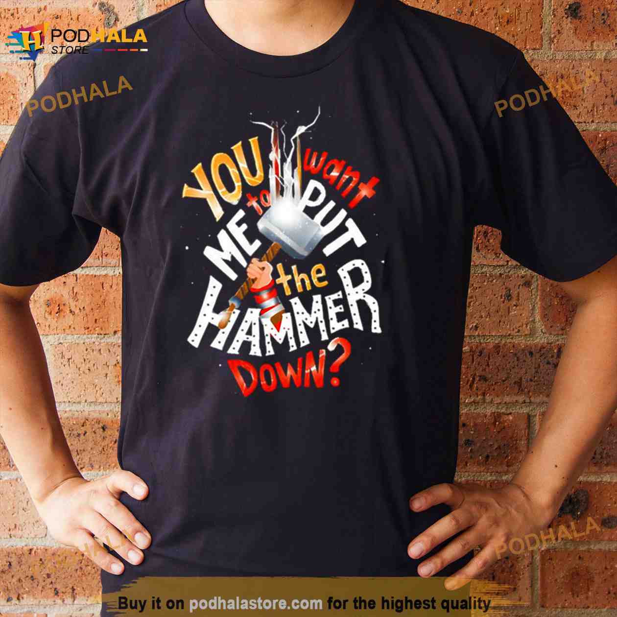 Hammer Down Thor Marvel Shirt Hammer Down Thor Marvel Shirt
