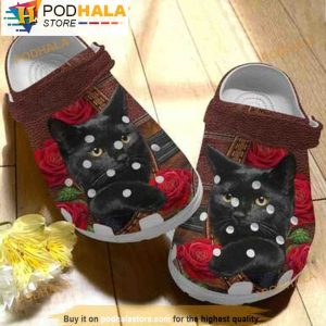Happy Black Cat Appreciation Day 3D Crocs, Funny Crocs