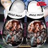 Happy Hocus Pocus Witches Black Crocs Classic Clog Shoes