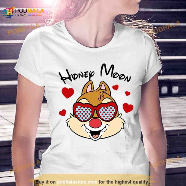Happy Valenties Day Heart Glasses Honey Moon Dale Shirt