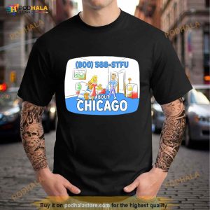 Harebrained 800 588 Stfu About Chicago Shirt