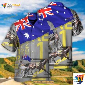 Harness Racing Horse Australia Vibe Hawaiian Shirt Gifts For Horse Lovers 3